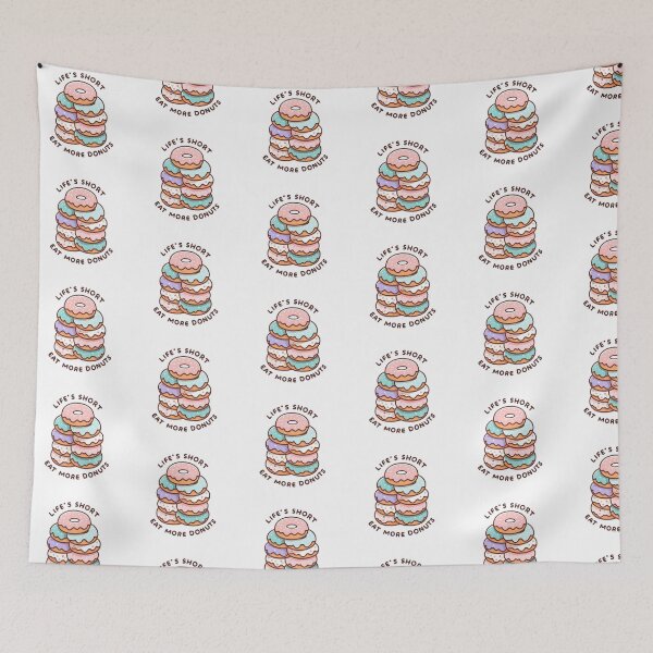 Item preview, Life's Short, Eat Donuts designed and sold by UmbrellaStudio1.