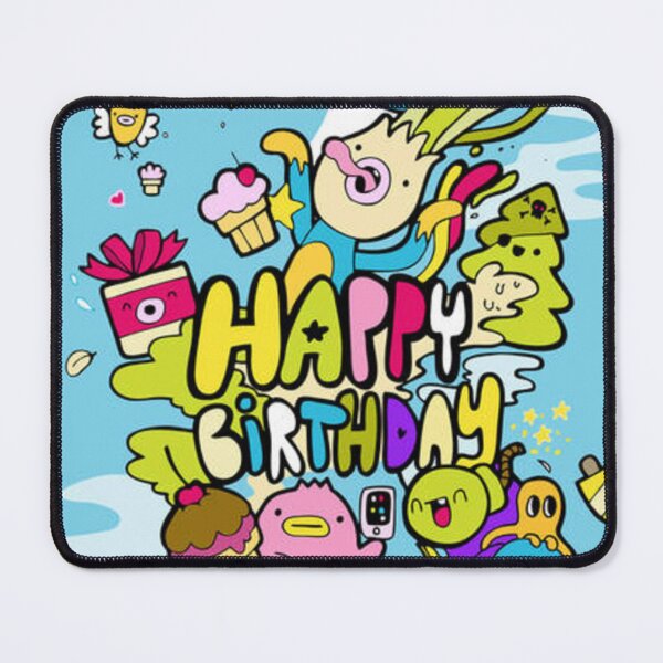 Item preview, Birthday doodle art designed and sold by Fa5ad.