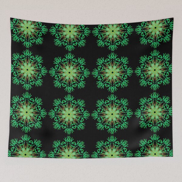 Item preview, green mandala designed and sold by Meo Design.
