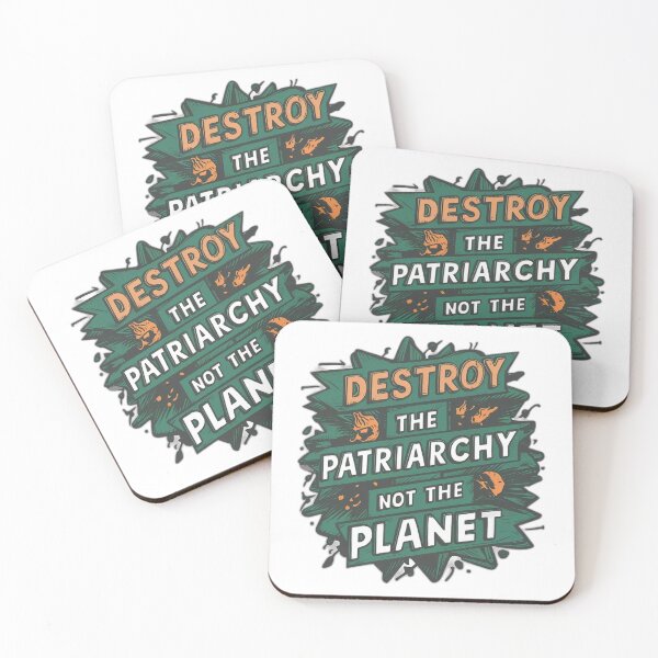 Item preview, Destroy the Patriarchy, Not the Planet  designed and sold by onicaras.