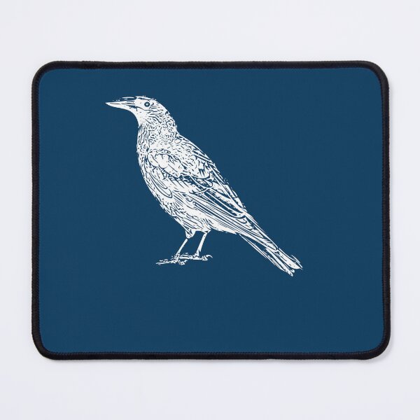 Item preview, Black Currawong White Design designed and sold by designsasstultd.