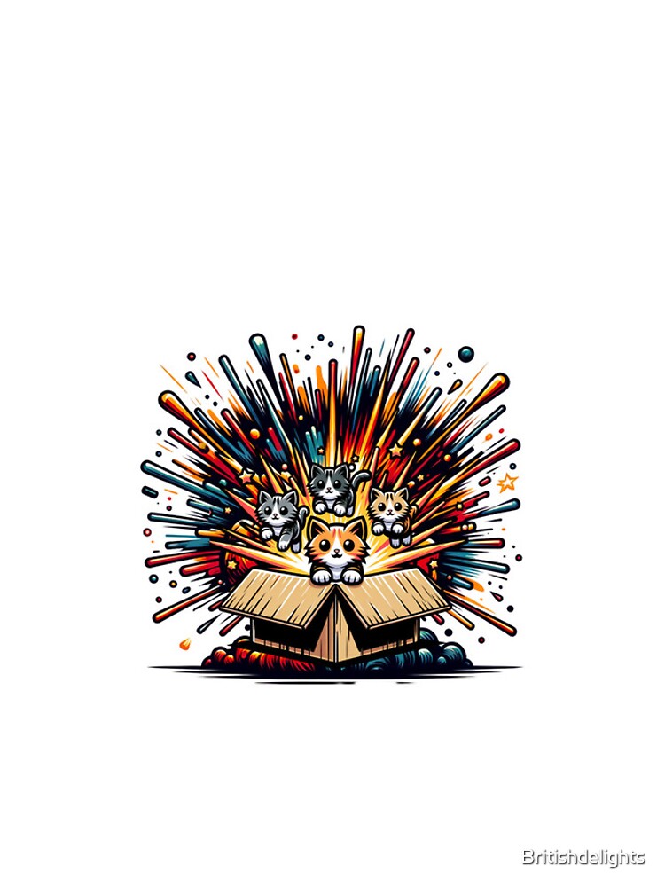 Thumbnail 4 of 4, iPhone Case, Exploding kittens designed and sold by BritishDelights.