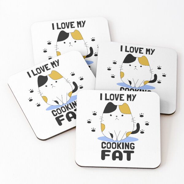 Item preview, I Love My Cooking Fat. designed and sold by GrufTee.