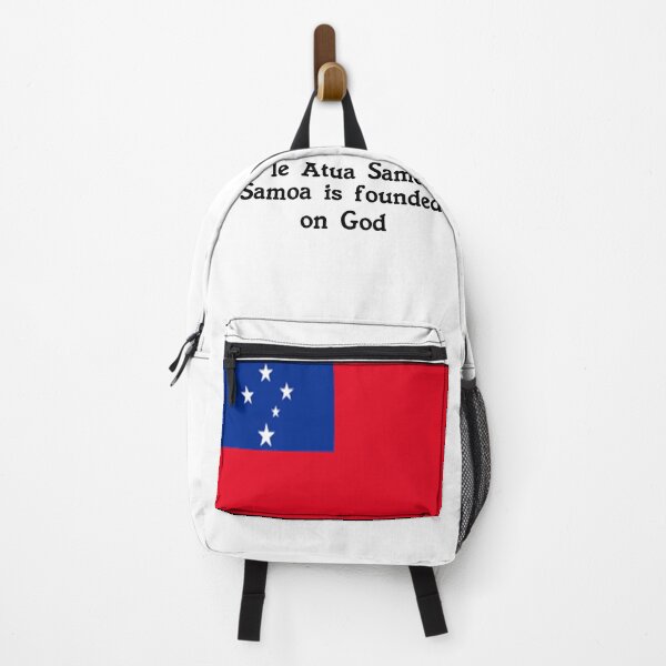 Item preview, Samoa, motto'Samoa is founded on God' designed and sold by GoodNRG Boutique .