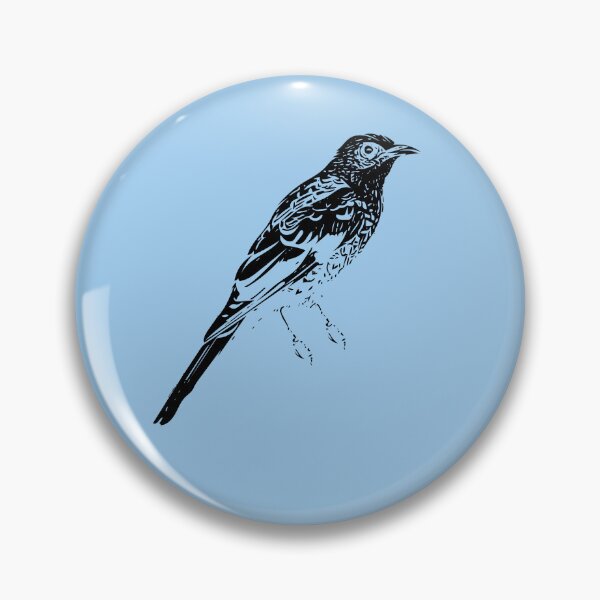 Item preview, Regent Honeyeater Black Design  designed and sold by designsasstultd.