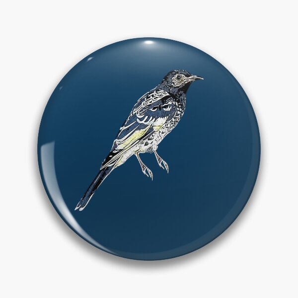 Item preview, Regent Honeyeater White Alternate Design  designed and sold by designsasstultd.