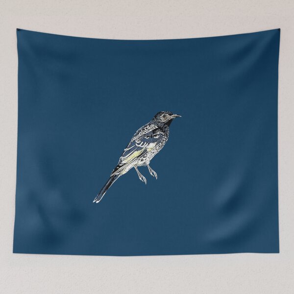 Item preview, Regent Honeyeater White Alternate Design  designed and sold by designsasstultd.