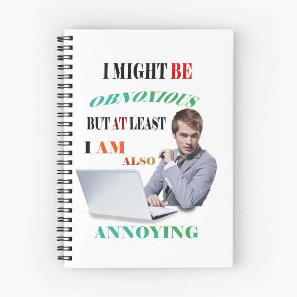 Item preview, I might be obnoxious but at least I am also annoying  designed and sold by LinkyLankStank.