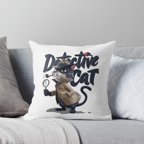Item preview, Detective cat designed and sold by JansenGS.