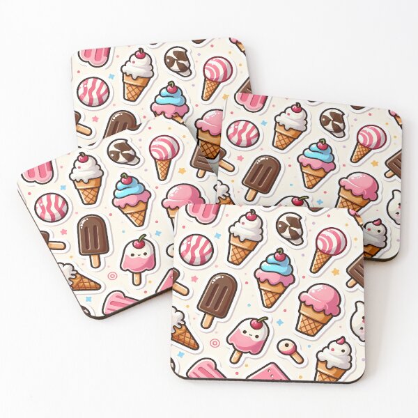 Item preview, cute ice cream designed and sold by saeedoart.