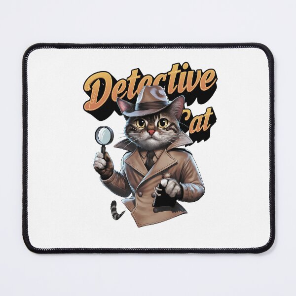 Item preview, Detective cat designed and sold by JansenGS.