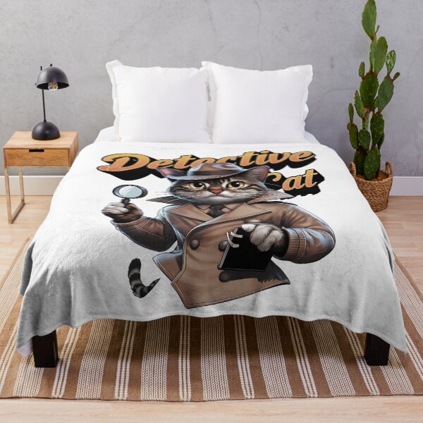 Item preview, Detective cat designed and sold by JansenGS.