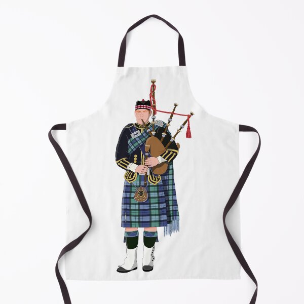 Item preview, Scottish Bagpiper designed and sold by Sfumata Illustration.