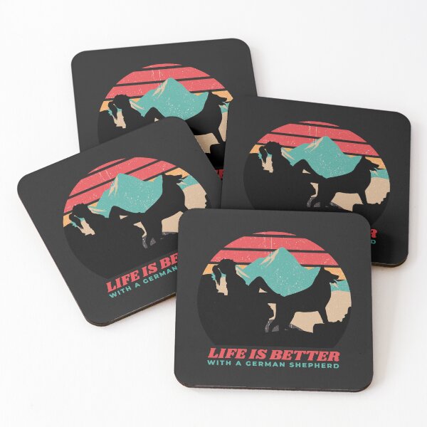 Item preview, Life Is Better With A German Shepherd GSD Mom designed and sold by Guarddogdrive.