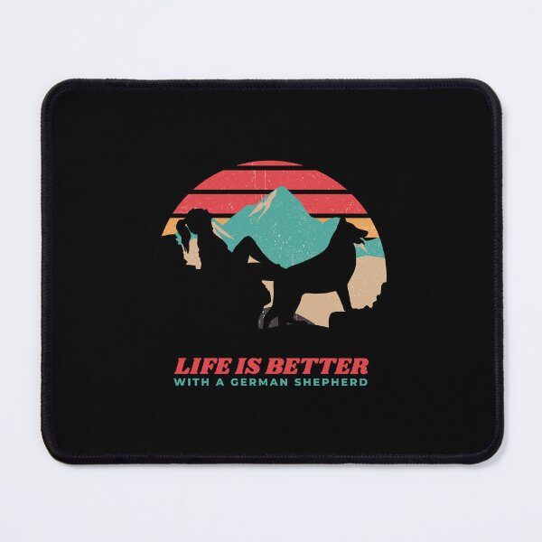 Item preview, Life Is Better With A German Shepherd GSD Mom designed and sold by Guarddogdrive.