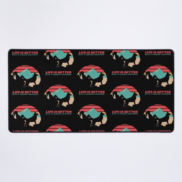Item preview, Life Is Better With A German Shepherd GSD Mom designed and sold by Guarddogdrive.