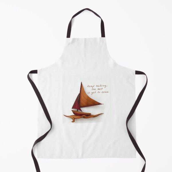 Item preview, Sailing Towards Hope: Wooden Boat Art designed and sold by krishdesignssl.