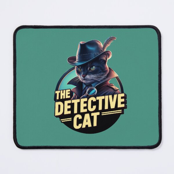 Item preview, Detective cat designed and sold by JansenGS.