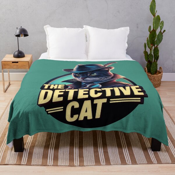 Item preview, Detective cat designed and sold by JansenGS.