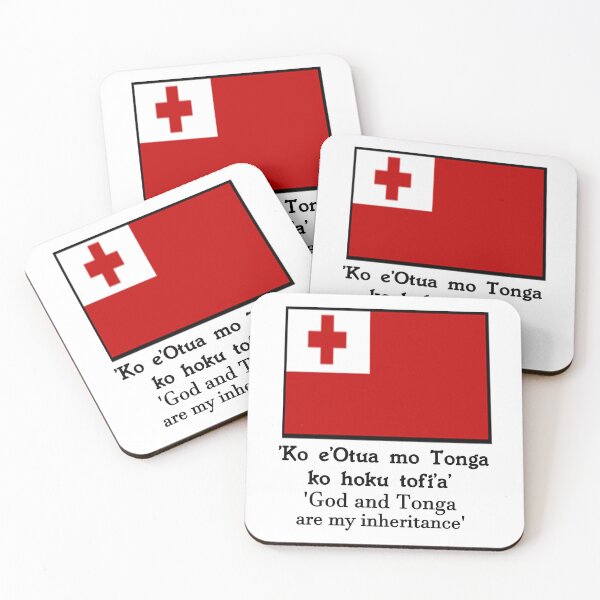 Item preview, Kingdom of Tonga, ('Ko e'Otua mo Tonga ko hoku tofi'a', 'God and Tonga are my inheritance') designed and sold by GoodNRG Boutique .
