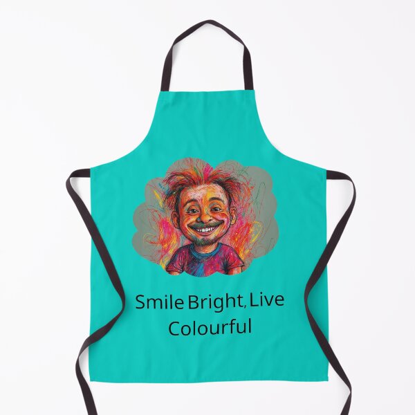 Item preview, Vibrant Joyful Portrait - Colourful Artistic Expression  designed and sold by ArtComixHaven.