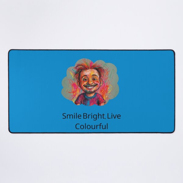 Item preview, Vibrant Joyful Portrait - Colourful Artistic Expression designed and sold by ArtComixHaven.