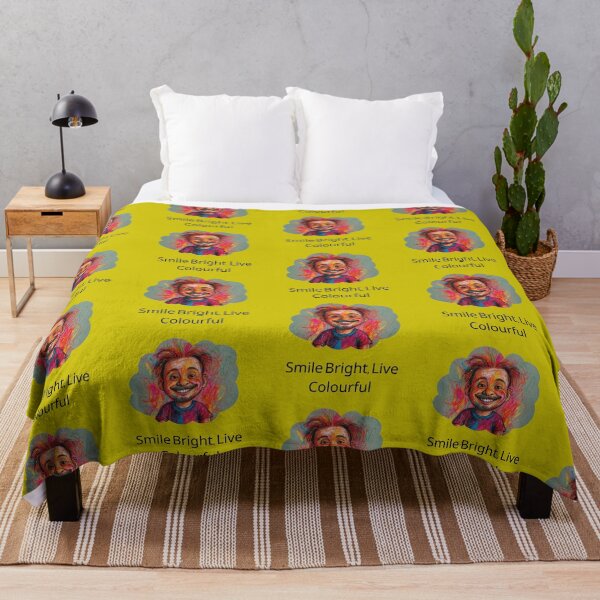 Item preview, Vibrant Joyful Portrait - Colourful Artistic Expression  designed and sold by ArtComixHaven.
