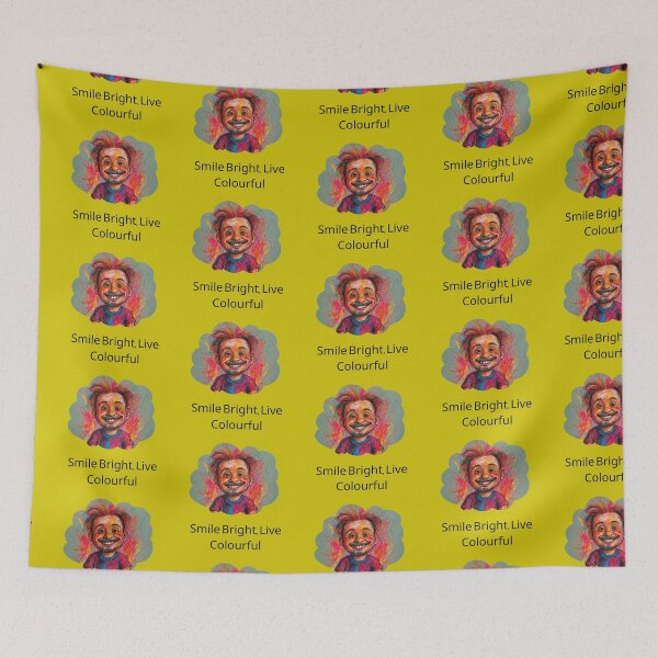 Item preview, Vibrant Joyful Portrait - Colourful Artistic Expression  designed and sold by ArtComixHaven.