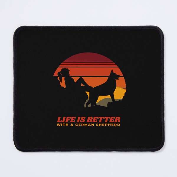 Item preview, Life Is Better With A German Shepherd GSD Mom designed and sold by Guarddogdrive.