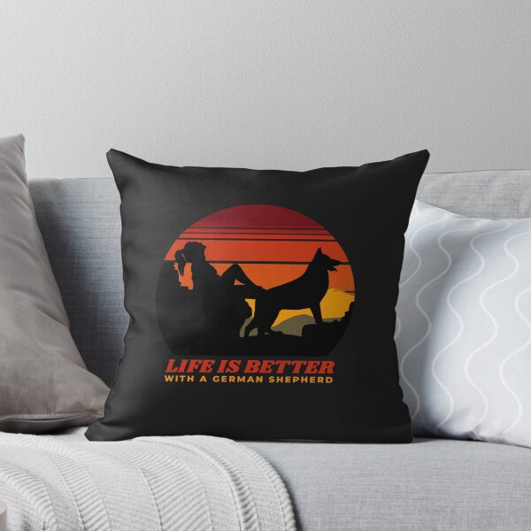 Item preview, Life Is Better With A German Shepherd GSD Mom designed and sold by Guarddogdrive.