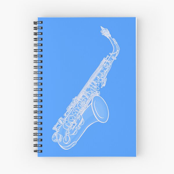 Item preview, Blue saxophone  designed and sold by ElectronicCloud.