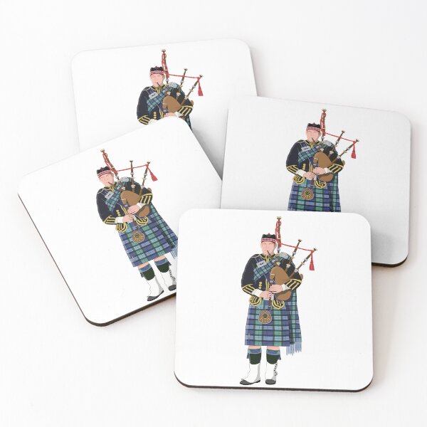 Item preview, Scottish Bagpiper designed and sold by Sfumata Illustration.