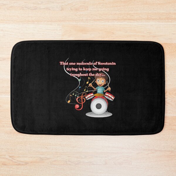 Item preview, That one molecule of Serotonin trying to keep me going  troughout the day... designed and sold by UnCoverDesign.