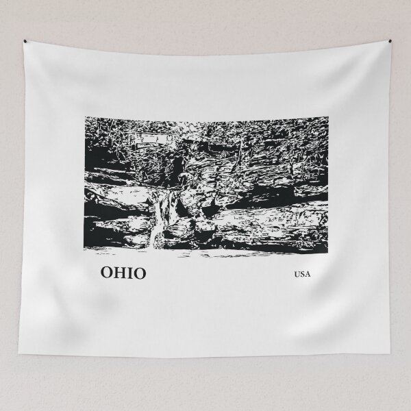 Artikelvorschau, Ohio USA entworfen und verkauft von Lakeric Cityscapes.