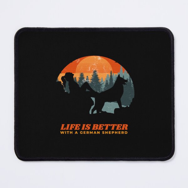 Item preview, Life Is Better With A German Shepherd GSD Mom designed and sold by Guarddogdrive.