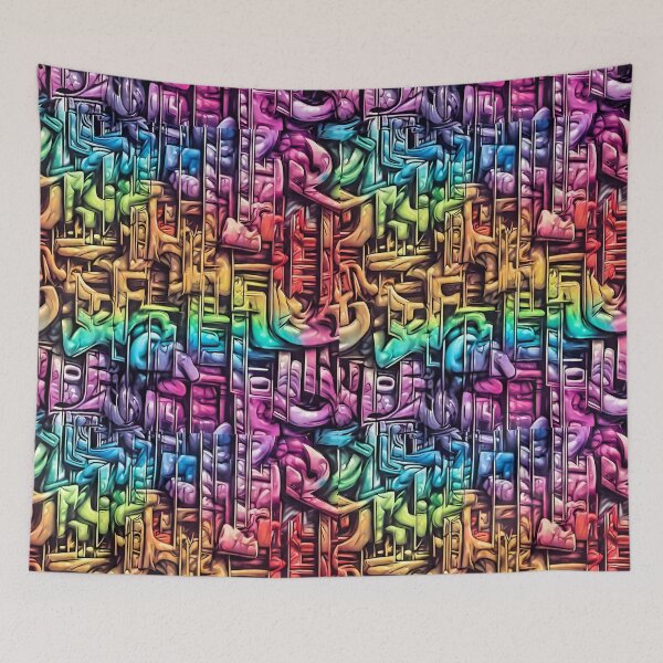 Item preview, Graffiti - The alien script designed and sold by Zenvo.