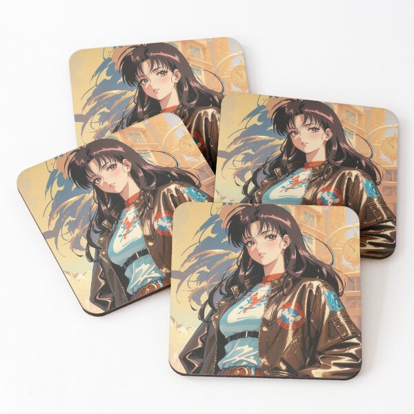 Item preview, Misato Evangelion 90s style designed and sold by Nihoni Store.
