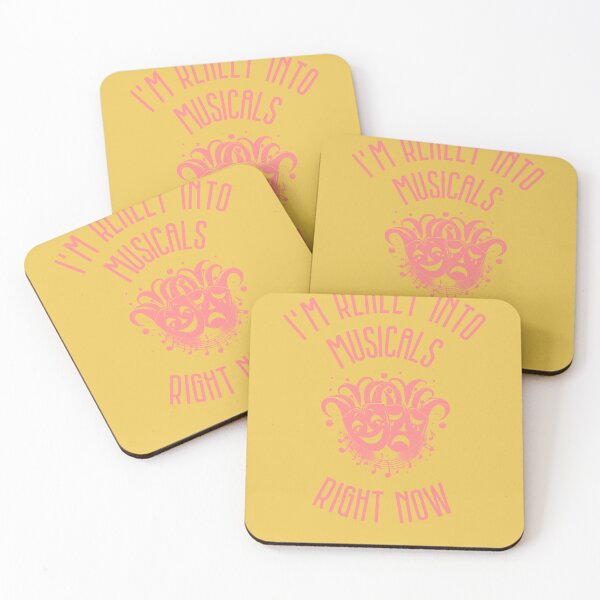 Item preview, I'm Really Into Musicals Right Now (Pink) designed and sold by Evil Melon.