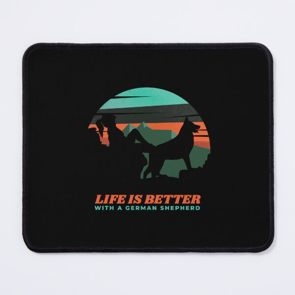 Item preview, Life Is Better With A German Shepherd GSD Mom designed and sold by Guarddogdrive.