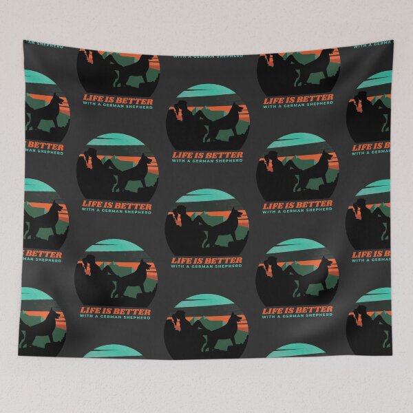 Item preview, Life Is Better With A German Shepherd GSD Mom designed and sold by Guarddogdrive.