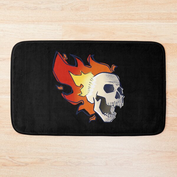 Item preview, Skull on Fire designed and sold by GabeDraws4U.