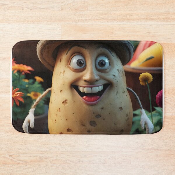Item preview, Friendly potato in a hat. designed and sold by MyHappyArtShop.