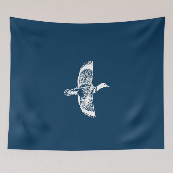 Item preview, Cotton Pygmy Goose White Design  designed and sold by designsasstultd.