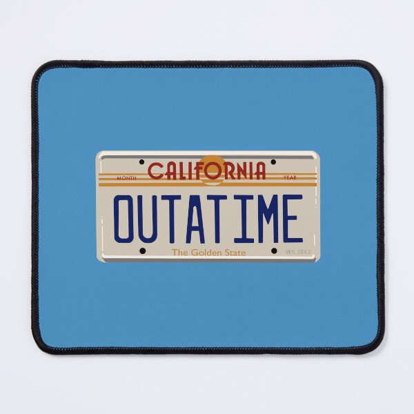 Item preview, OUTATIME Back to the Future licence plate designed and sold by garvs-studios.