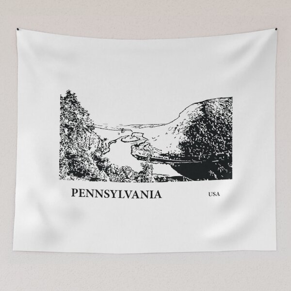 Item preview, Pennsylvania USA designed and sold by Lakeric Cityscapes.