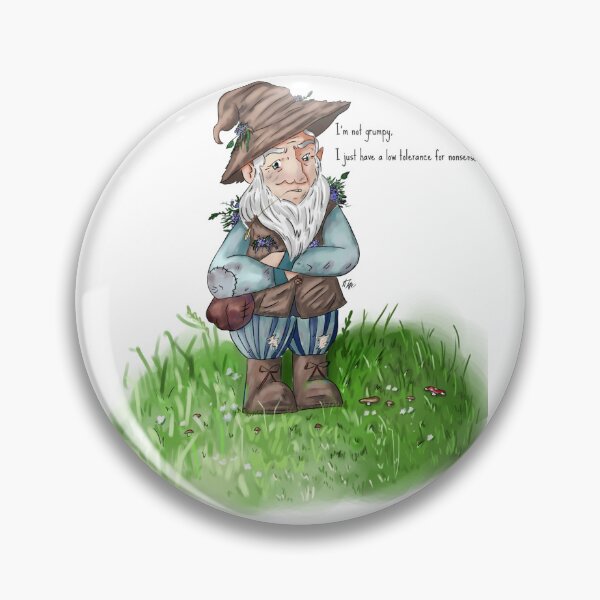 Item preview, Grumpy gnome quote designed and sold by Anastazja.archive.