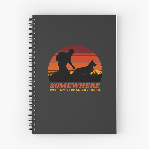 Item preview, Somewhere With My German Shepherd Men's Outdoor Gift  designed and sold by Guarddogdrive.