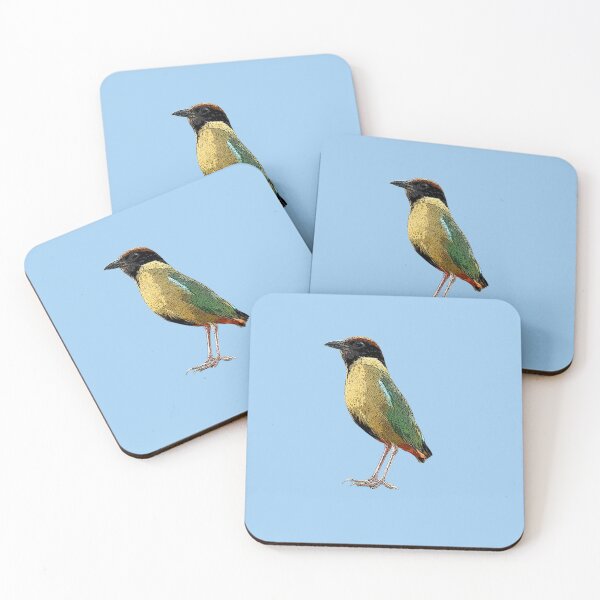 Item preview, Noisy Pitta Color Design  designed and sold by designsasstultd.