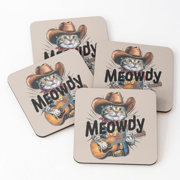 Item preview, Meowdy cowboy designed and sold by JansenGS.