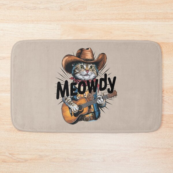 Item preview, Meowdy cowboy designed and sold by JansenGS.